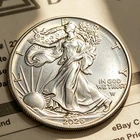 2026 $1 American Silver Eagle 1 oz Silver Round AU Condition With Capsule