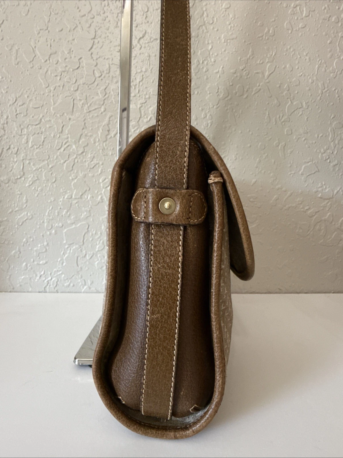 Autentica borsa a tracolla vintage Gucci GG Supreme lusso silenzioso in mini monogramma