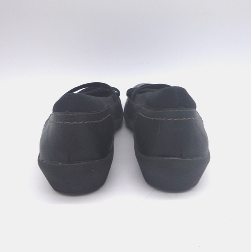 Earth Origins Black Leather Slip On Mary Jane Shoes Size 7 Narrow - Picture 3 of 6