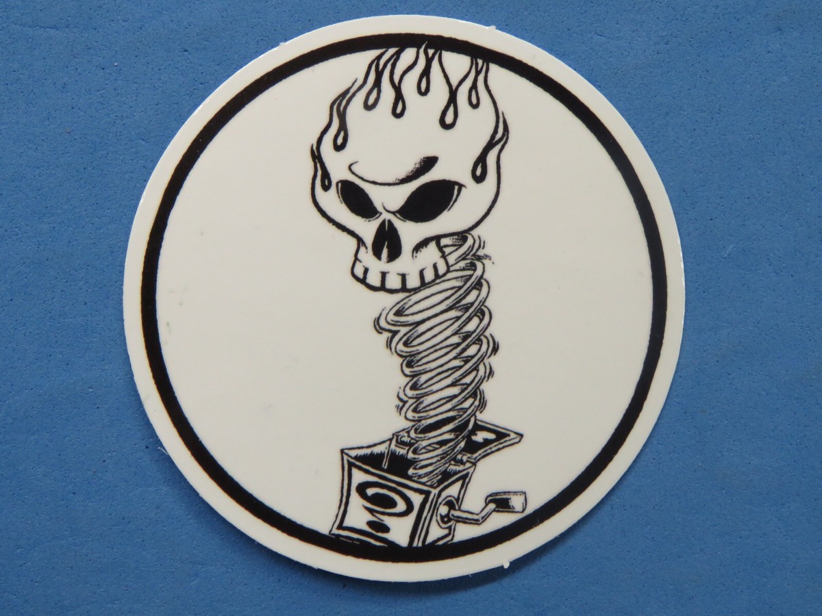 Music STICKER ~ OFFSPRING: Punk Band from California ~ SKELETON