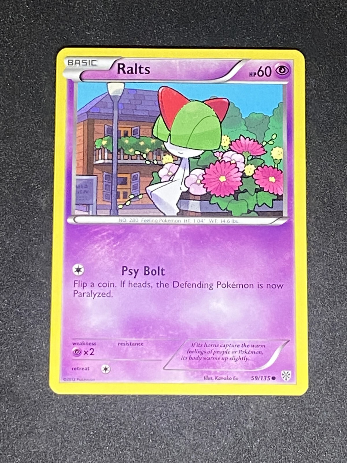 NM Ralts 59/135 Plasma Storm Regular