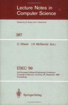 ESEC '89: 2nd European Software Engineering Conference, University of Warwic...