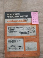 Revue technique Citroen BX