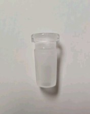 Scientific Glass Joint Adapter Reducer Converter 14mm Male to 10mm Female Stubby