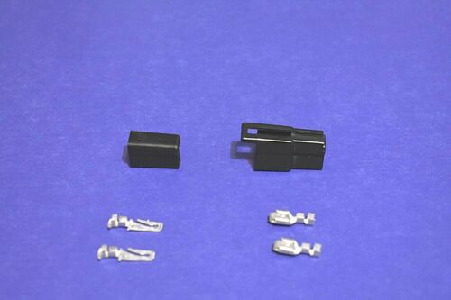 GM 2 Terminal T Shape Nylon Wiring Harness Connector Housing Shell Male & Female - Picture 5 of 8
