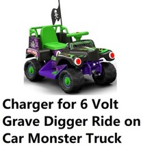  ac power supply battery Charger For 6v Grave Digger Ride on Car Monster Truck