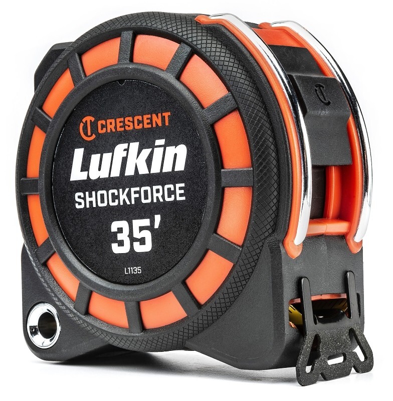 NEW Crescent Lufkin L1135-02  Shockforce Dual Sided Tape Measure 1 3/16 X 35'