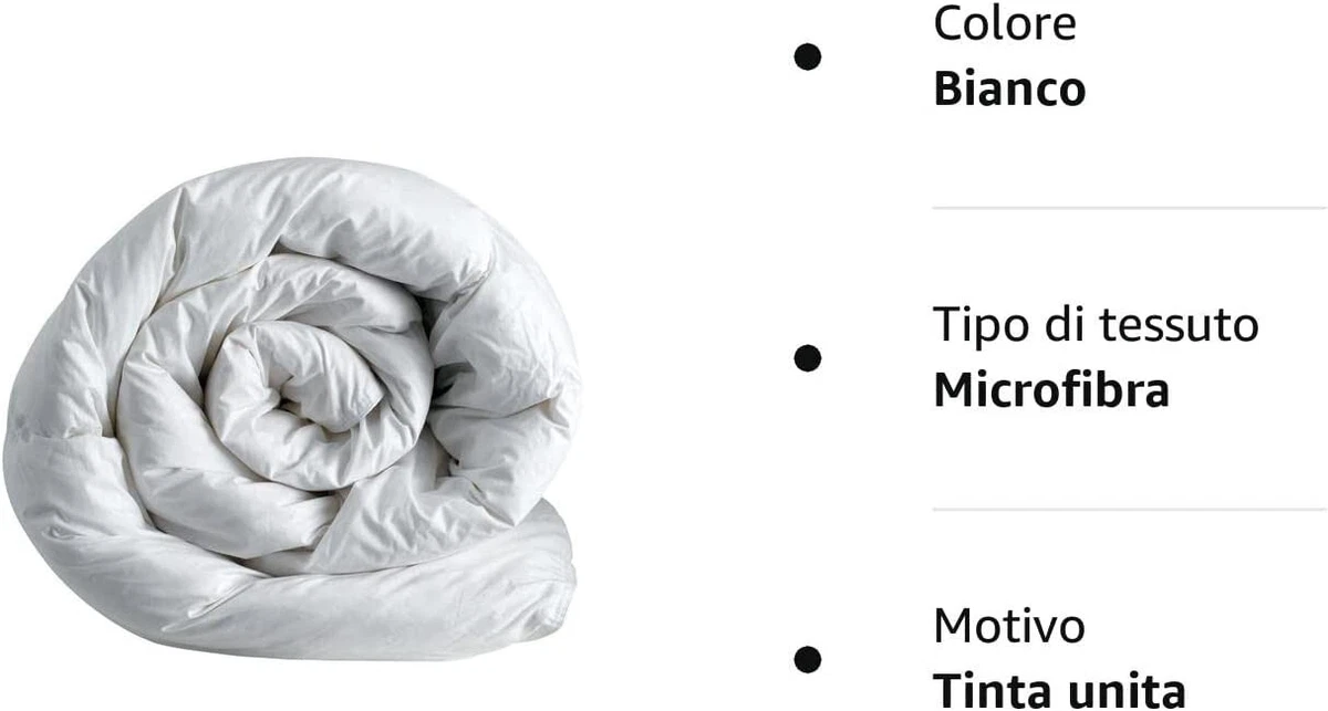 Misure piumini cheap