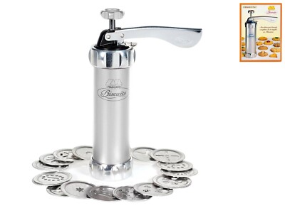 Marcato Cookie Machine 20 Shapes For Cookies Silver