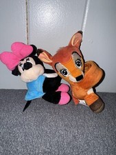 Walt Disney Cutie Cuff Snap, Hug Go Series Minnie Mouse Bambi Lot