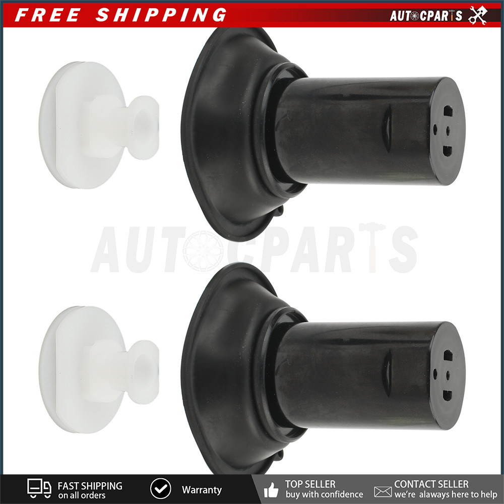 2pcs Carb Piston Slide Diaphragms For Honda VT1100C SHADOW 1100 16111-MM8-771