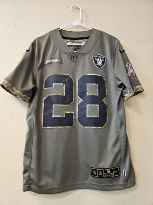 NFL レイダース ジョシュ ジェイコブス ウェア RAIDERS JACOBS 28番NFLウニフォーム 2XL RAIDERS JACOBS 28番NFLウニ