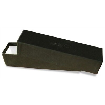 Case of 50 BCW Black 2x2 Coin Flip / Snap Cardboard Storage Boxes - 2x2x9