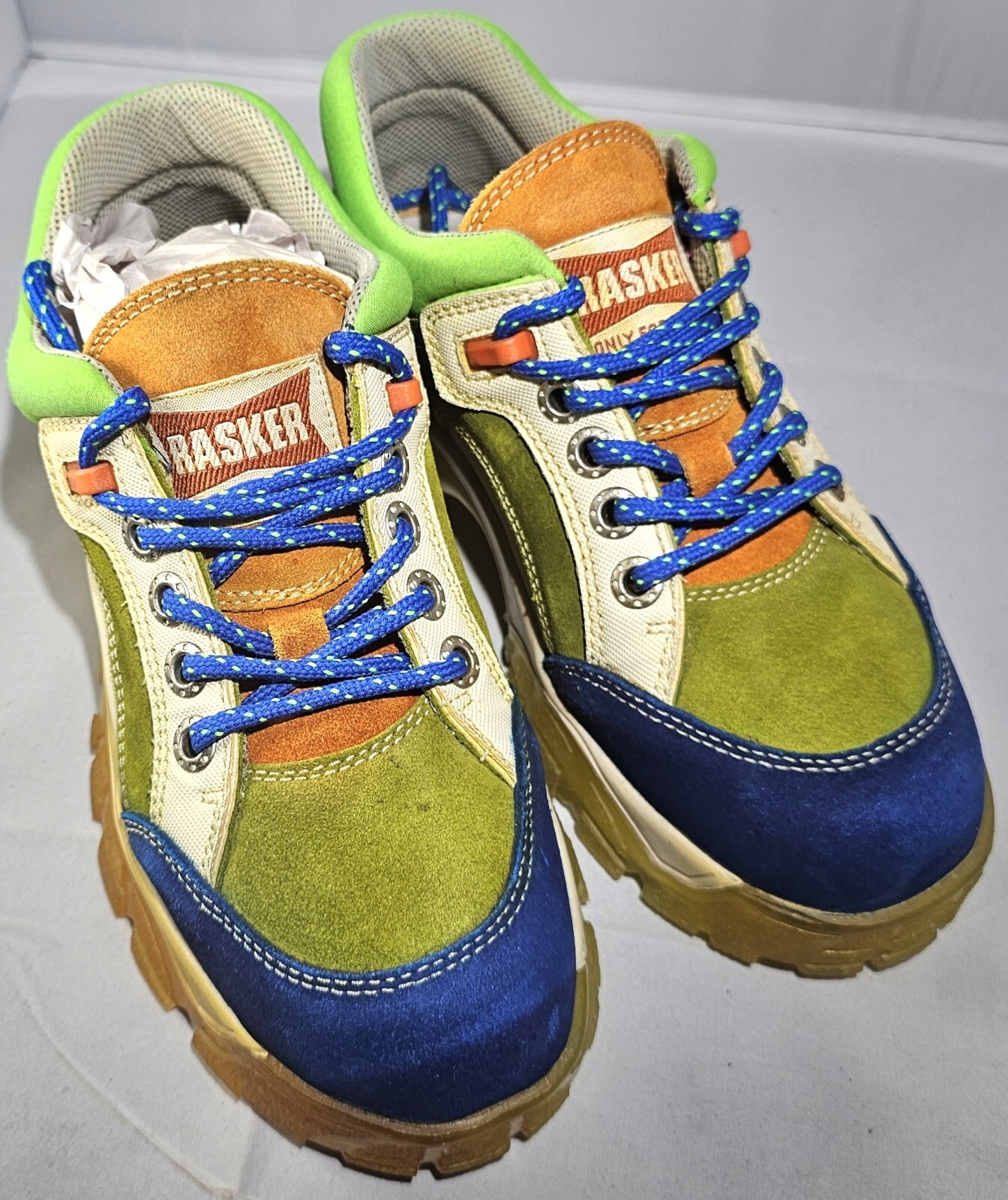 SAOLA Rasker Only For Rebel Sneaker Donna Multicolore Scamosciato Resistente ai Giochi Taglia 8 5