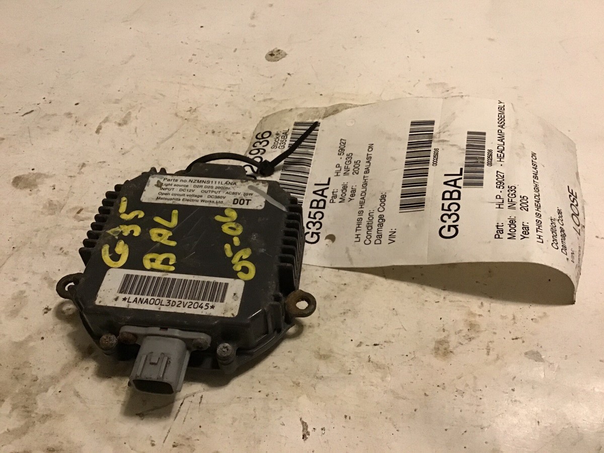Nissan Infiniti HID Xenon Headlight Ballast Igniter