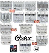 OSTER Cryogen X Detachable Clipper Blade Fit 76,Titan,Octane,97,Model One,Primo