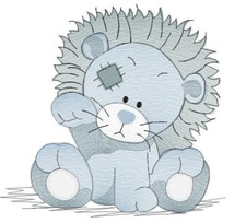 Adorable Baby Patched Animals 6 Baby QUILT Blocks Embroidered SET