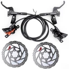 Shimano Deore M6120 BL-M6100+BR-M6120 Hydraulic Disc Brake 4-Pistol W/RT56 Rotor
