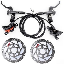 Shimano Deore M6120 BL-M6100 BR-M6120 Hydraulic Disc Brake 4-Pistol W/RT56 Rotor
