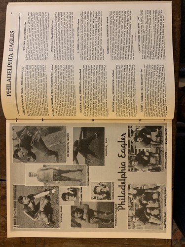 1935 “WHO’S WHO in MAJOR LEAGUE FOOTBALL-PICS-CAPSULES...All 9 NFL TEAMS-PLAYERS - 第 2/12 張圖片