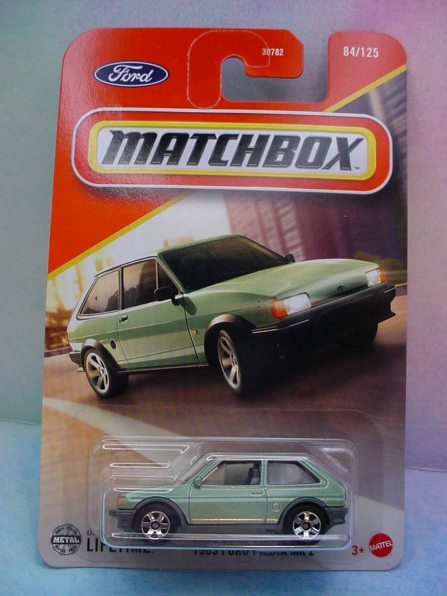 2025 Matchbox 1983 FORD FIESTA MK2 #84/125 ☆green;6SP☆MBX