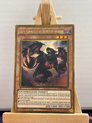 Graff, Grimmetatze Des Brennenden Abgrunds PGL3-DE044 Gold Rare Deutsch NM