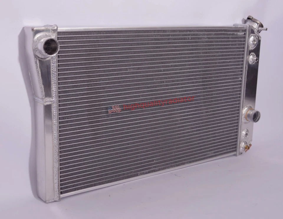 3Rows All Aluminum Radiator For 1984-1990 Chevrolet  Corvette 5.7L AT/MT - Imagem 4 de 4