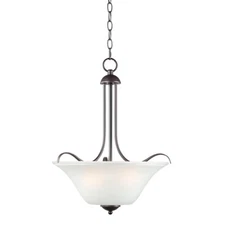 Maxim Lighting Vital 3-Light Pendant, Oil Rubbed Bronze/Frosted - 12070FTOI