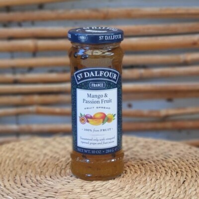 St. Dalfour, Mango & Passion Fruit Spread Jam Jelly Preserves French Made 10 oz