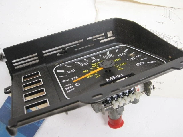 Nuevo de Lote Antiguo Ford E1FZ-17255-A Kit Velocímetro 1981 1982 Escort Mercury Lynx 85 MPH Foto 2 de 4