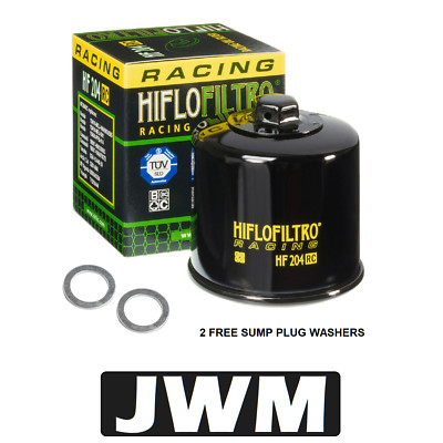 Oil Filter For Yamaha YFM350 Grizzly ATV (2007-2013) - Black Metal/Paper Filter With Easy Install