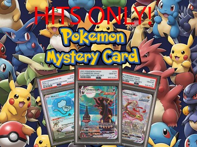 * HITS ONLY * Graded Pokemon Mystery Card Read Description for Odds! *50  LIMIT* | eBay