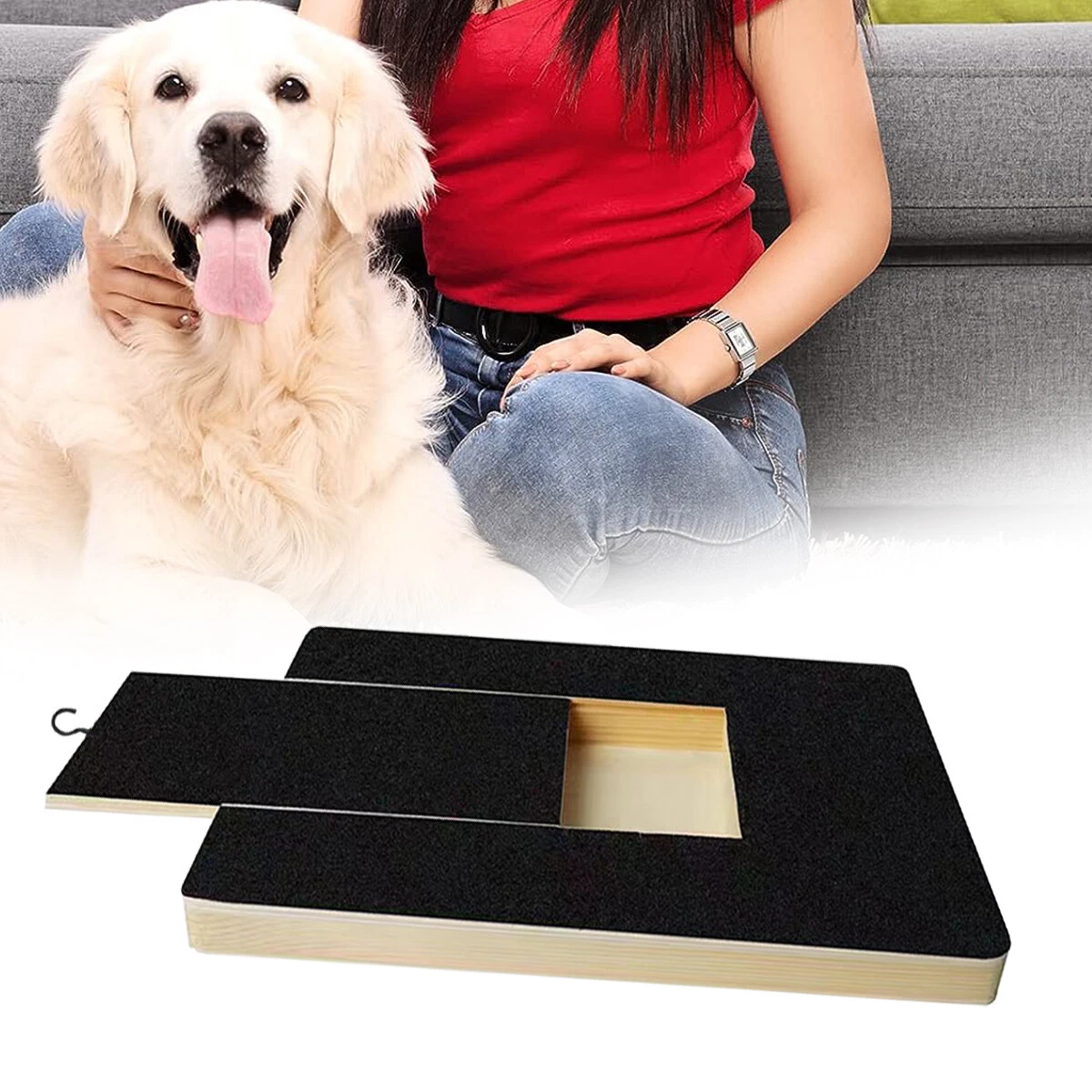 Dog Scratch Pad for Nails 35 24.8 3CM Dog Nail Scratching Board