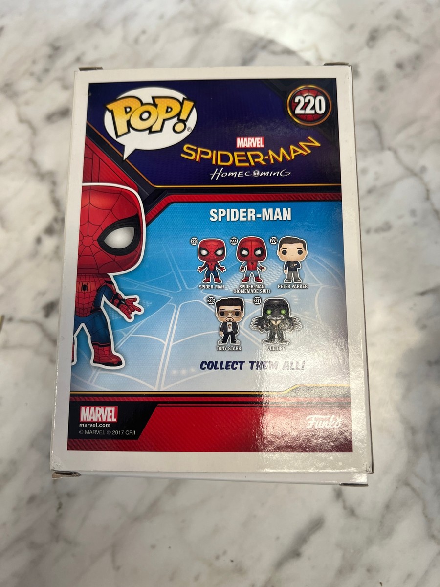 Spider-Man #220 Funko Pop! Vinyl: Marvel Squished Box