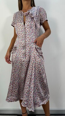 Ermanno Scervino silk vintage dress