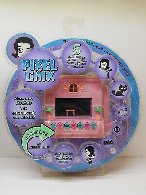 Pixel Chix Pink House w/ Rooftop Pool Electronic Interactive Virtual Toy  Mattel 27084476286 | eBay