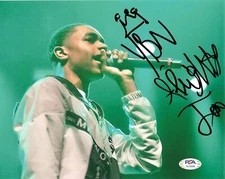 YBN Almighty J signed 8x10 photo PSA/DNA Autographed Rapper