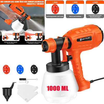 Paint Sprayer Gun Airless Electric 3800W Home Outdoor Wand Handheld Spray Zaun