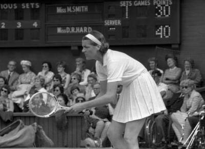 Tennis 1963 Wimbledon Ladies Singles Australia's Margaret Smith 1 Old Photo