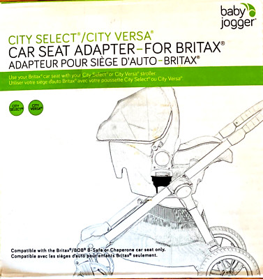 Baby Jogger car seat adapter for BRITAX/BOB B-Safe or Chaperone-NIP