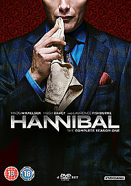Hannibal - The Complete Season One 4XDVD Set 2013 Certificate 18 EX Condition