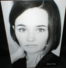Alissa Jung, Autogramm, original signiert! Knicksicherer Versand!