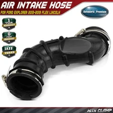 Engine Air Intake Hose w/ Clamps for Ford Explorer Flex Taurus Lincoln MKS MKT