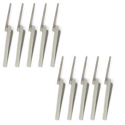 10Pcs Articulating Paper Forceps Straight 6'' Dental Surgical Holding Instruments