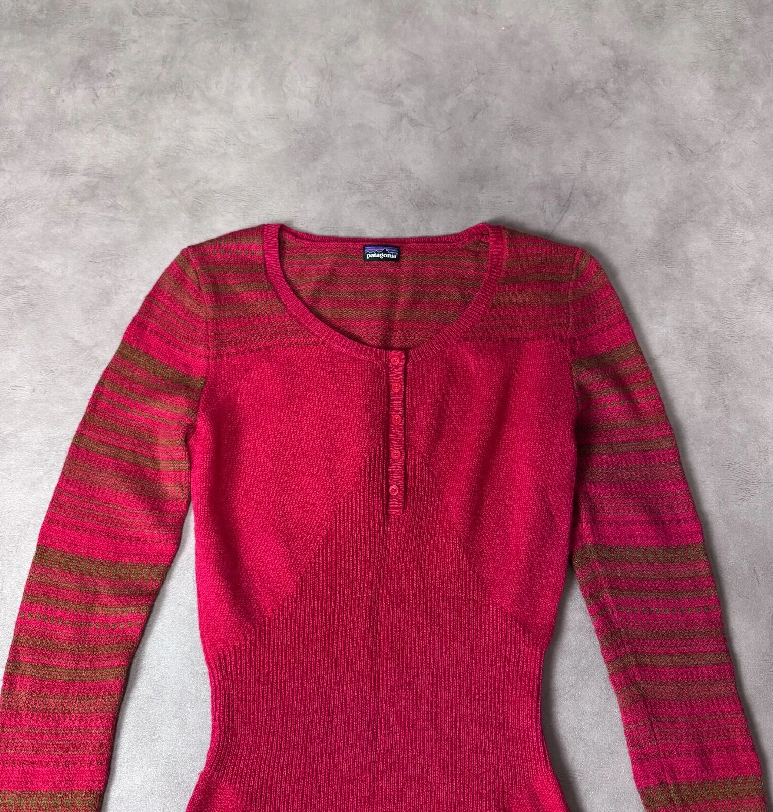 UNDERCOVER Patagonia Vestito Maglione Donna Rios Secret Slim Fit Berry Taglia:M