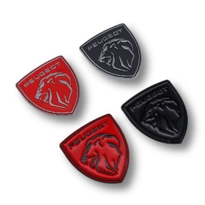 PEUGEOT Sport 1PCS rear LOGO Decorate Plating Emblems Metallaufkleber Ornament