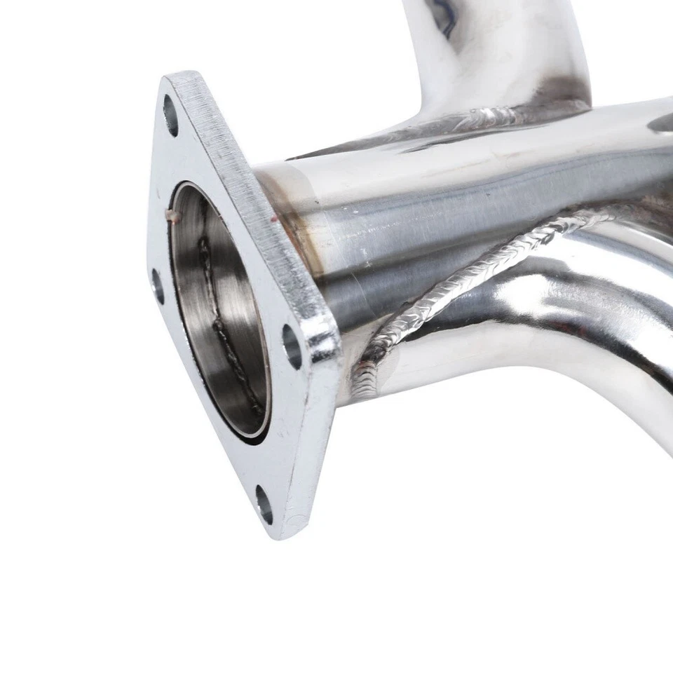 for 1932-1953 Ford Car Truck Flathead V8 Shorty Center Dump Manifold Headers Kit - Image 4 of 4