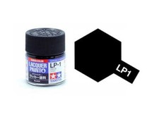 TAMIYA PAINT 82101 LP-1 BLACK GLOSS  Lacquer 10ml
