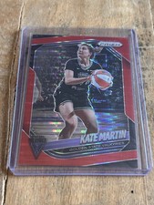 2025 Panini Prizm WNBA Kate Martin Red/299