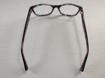 Coach HC 6065 5288 Lanie Confetti Purple Eyeglasses Frames  display picture 3
